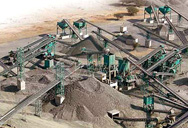 Solucin: la minera de canteras de piedra, minas de mineral de las plantas de procesamiento  